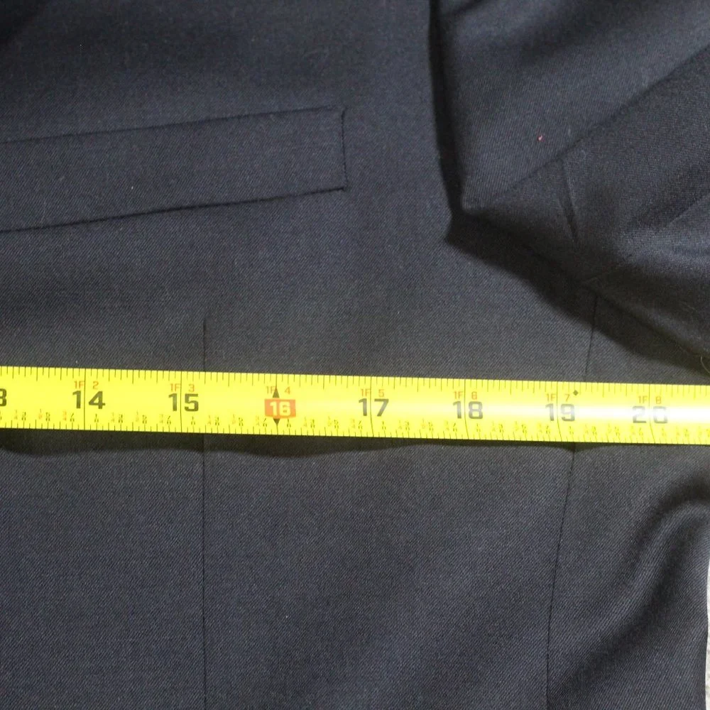 Pronto Uomo Black Suit with Cumber Bun Size: 40R